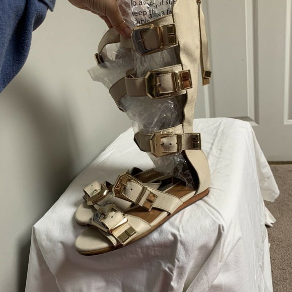 River Island Buckle Gladiator Sandals Size 6 - Picture 8 of 10